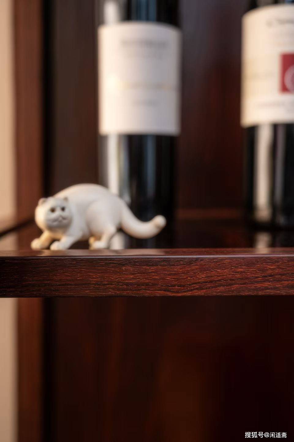 原創收藏時光的藝術 | 印度小葉紫檀原皮殼圓角酒櫃