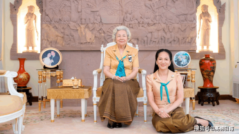 國王國母盛讚第一夫人碧佔莫妮是傑出女性典範