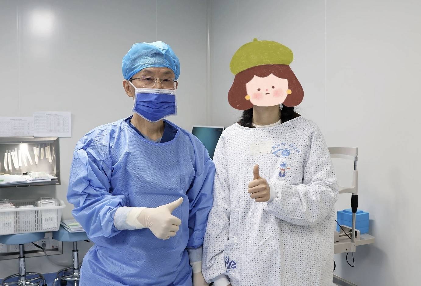 成功實施摘鏡手術 多位患者擺脫眼鏡束縛