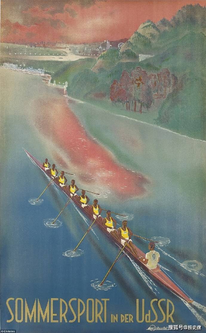 原創老照片：三十年代的蘇聯旅遊廣告，宣傳了哪些城市和旅遊勝地？