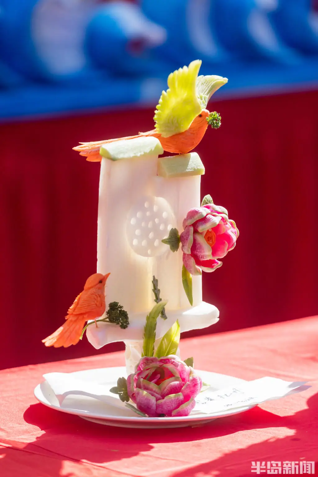 蘿蔔雕刻，大開眼界！