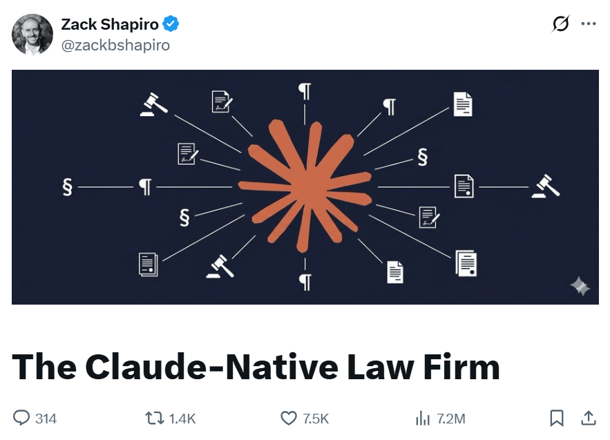 耶魯學霸用Claude幹翻了百人律師團隊，兩小時搞定通宵活，重構法律執業模式