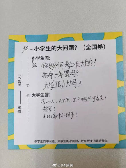 大學生的難題 小學生秒給答案