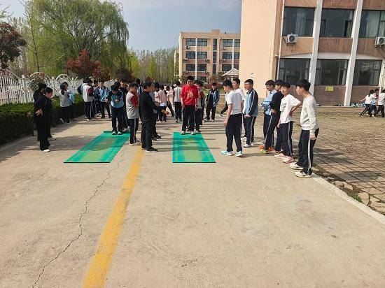 原創莒南縣文疃鎮初級中學七八年級體質檢測圓滿落幕