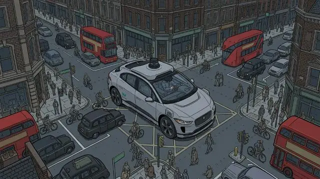 Waymo自動駕駛汽車進軍倫敦，迎接最嚴峻挑戰
