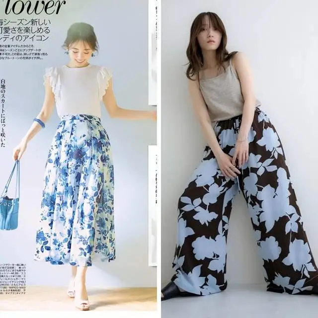 告別“奶奶風”！30-50+女性，如何把花卉穿出頂級質感