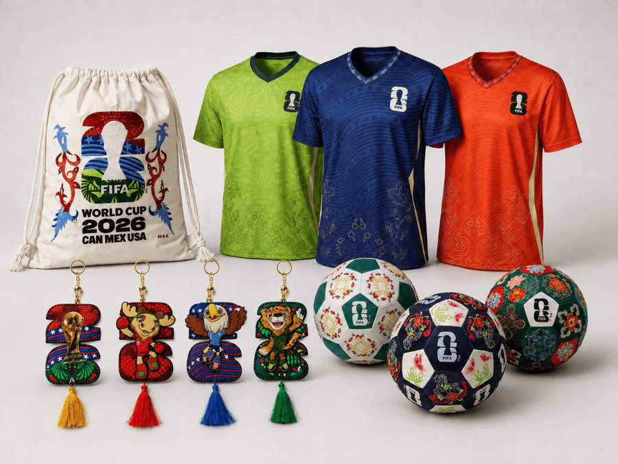 非遺刺繡“闖進”世界盃 上海交大聯合多方推出FIFA文創