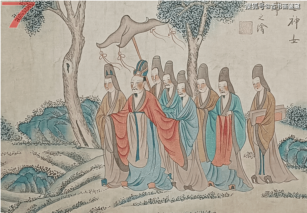 羅明端： 顧愷之三大名畫之一，民間收藏《洛神賦圖》