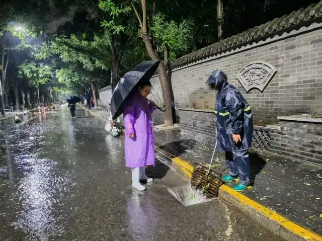 快速排積水！通州在行動