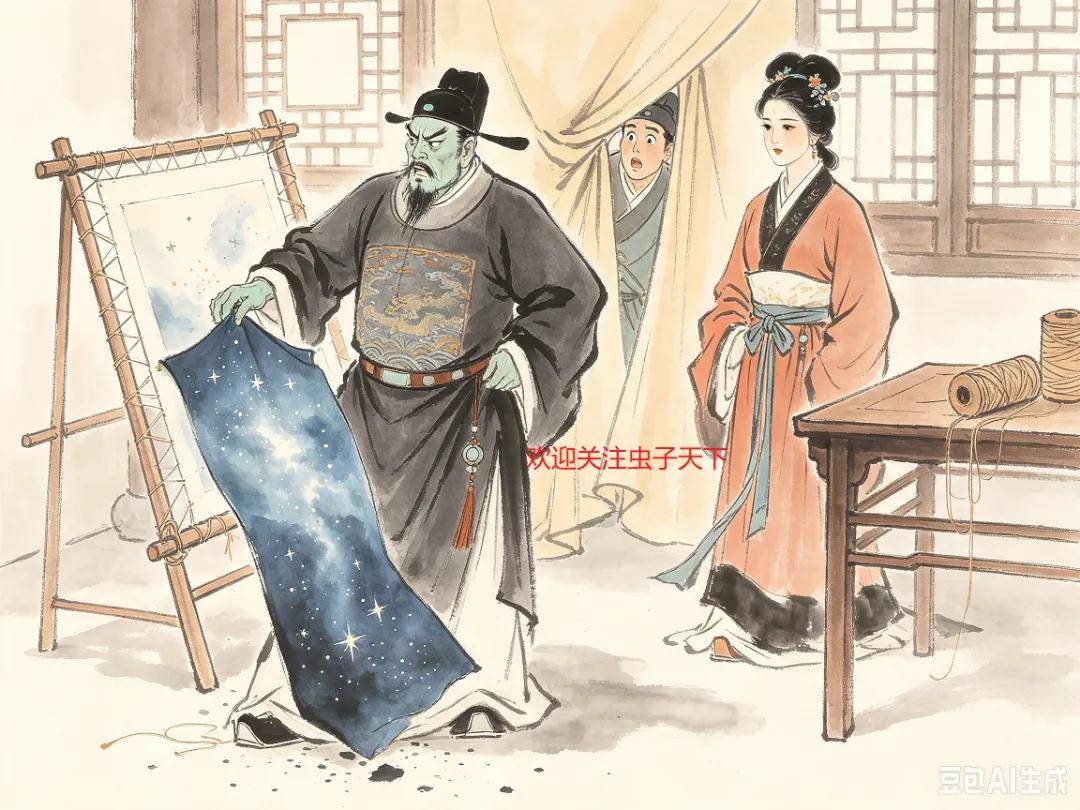 原創茶攤故事12：乞巧節上的銀河刺繡！