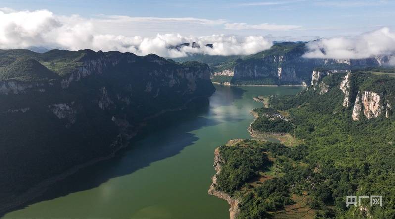 瞰貴州丨烏江山水繪美景 避暑旅遊促振興