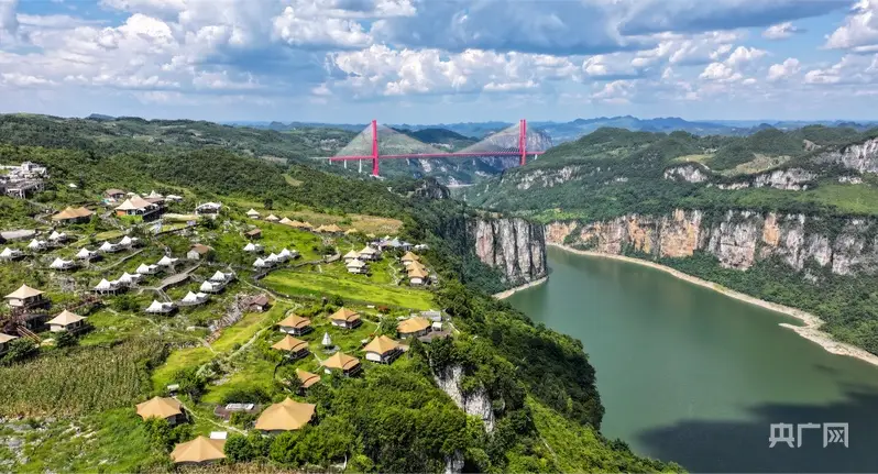 瞰貴州丨烏江山水繪美景 避暑旅遊促振興
