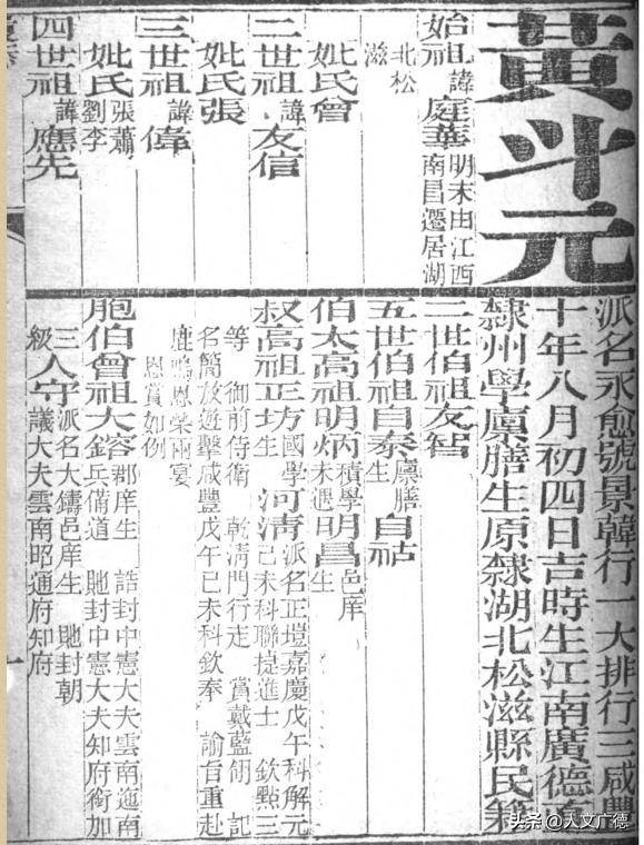 原創他是廣德移民的絕唱、進士的絕版