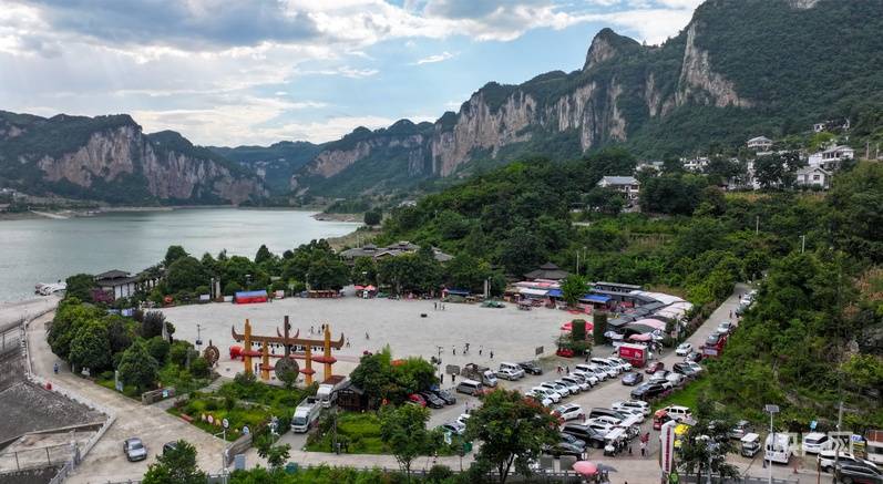 瞰貴州丨烏江山水繪美景 避暑旅遊促振興