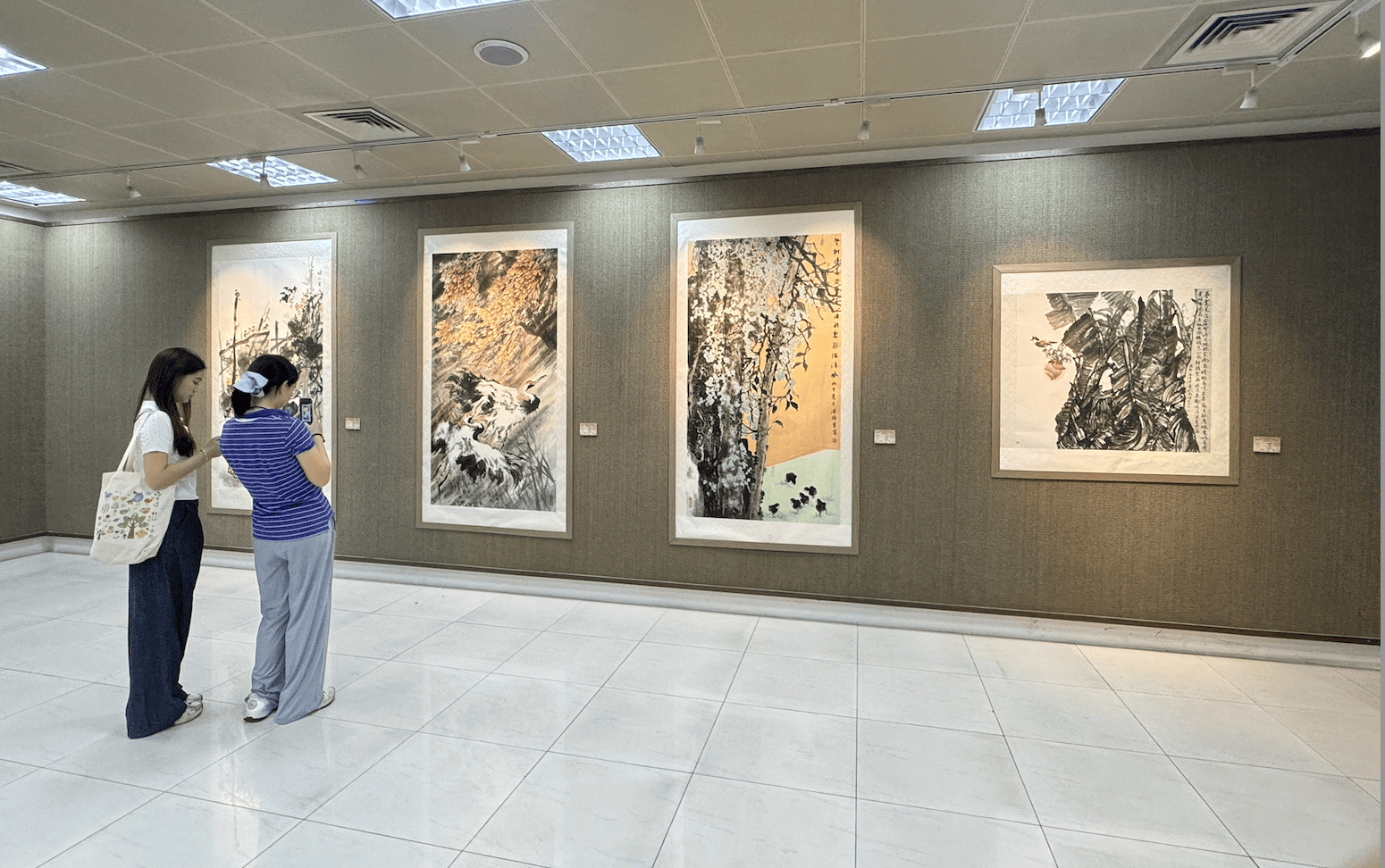 862件來稿，70件精品亮相！龍崗區美術書法攝影聯展開幕