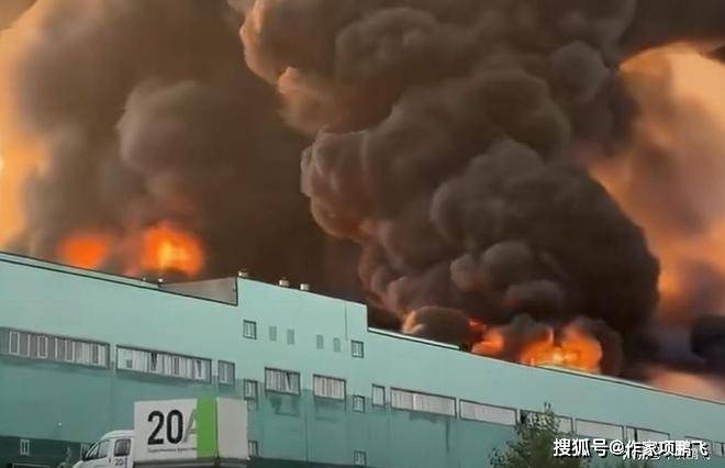 原創莫斯科物流中心遭徹底摧毀！俄最大咖啡生產商損失慘重
