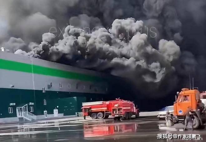 原創莫斯科物流中心遭徹底摧毀！俄最大咖啡生產商損失慘重