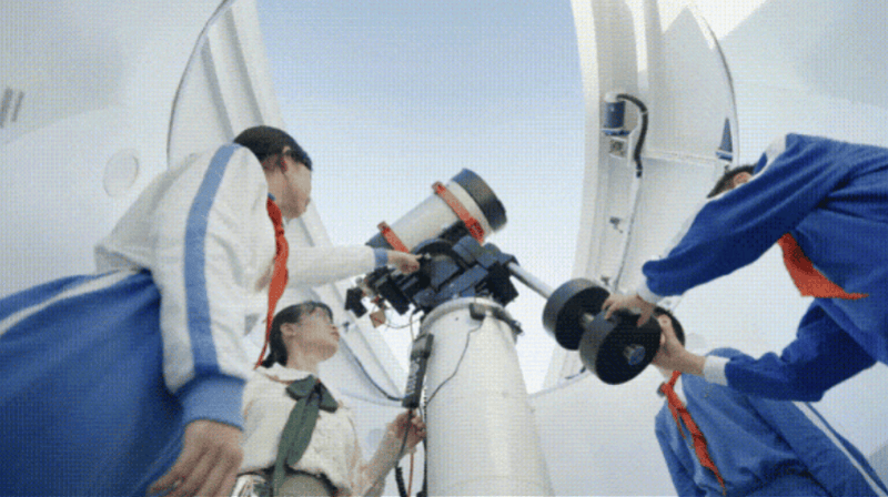 白天看太陽，夜晚看星星，深圳這所小學建了個天文觀測站