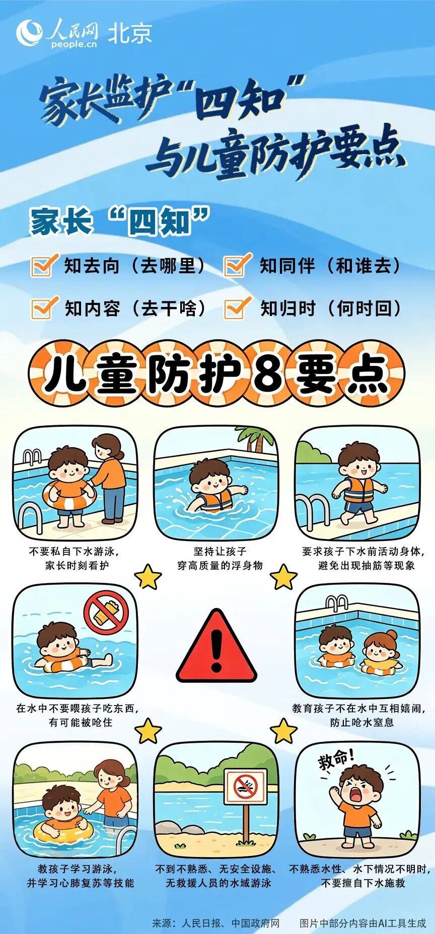防溺水安全教育 | 臨近開學，防溺水再次提示！