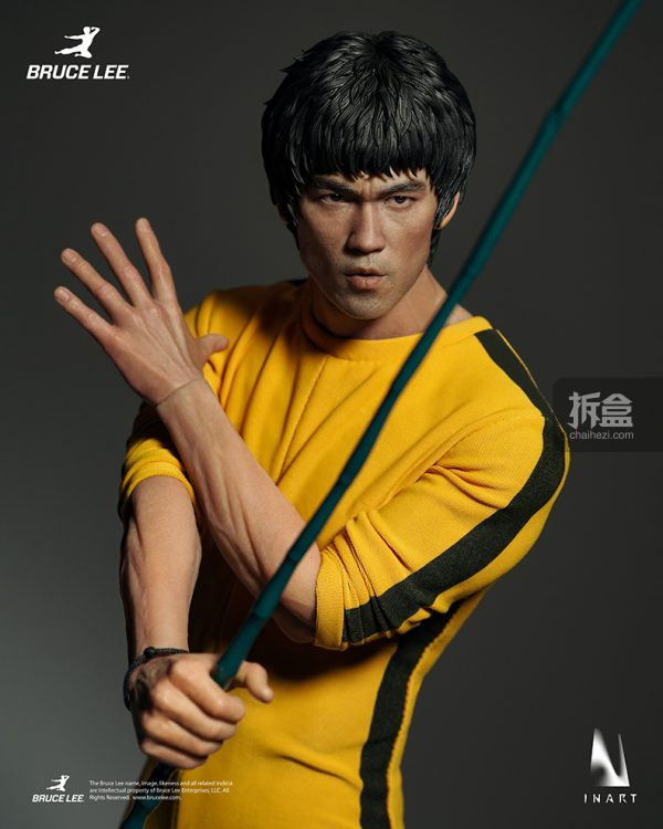 INART 李小龍黃色套裝 Gy A043 1/6 收藏級可動人偶