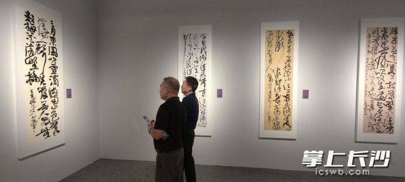原創“紫氣東來”書法展變藝術盛宴，胡紫桂現場揮毫又拉二胡