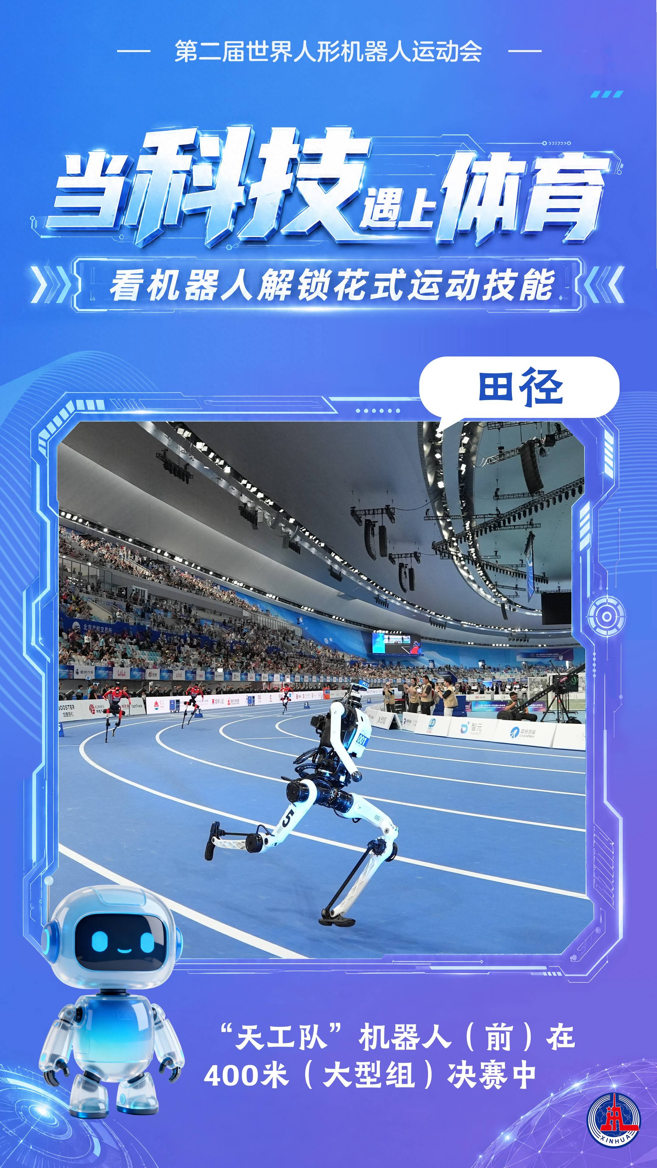 海報丨當科技遇上體育，看機器人解鎖花式運動技能