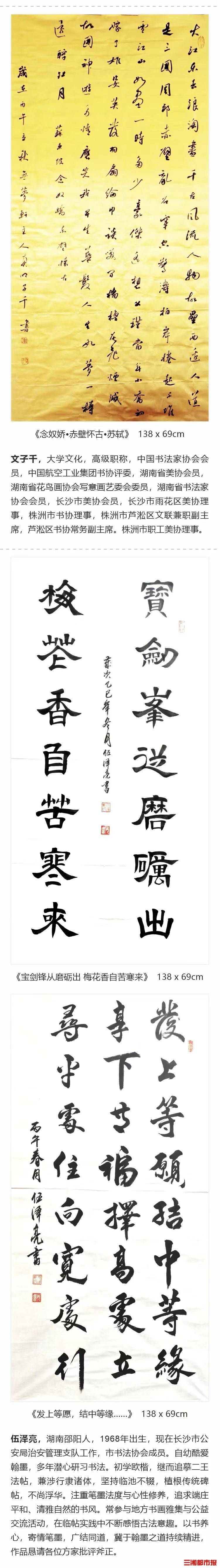 愛出者愛返 福往者福來——湖南省文藝志願者協會組織書法家以翰墨致謝愛心企業