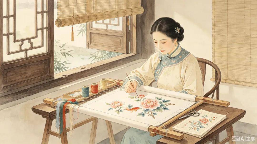 針藏山河，線敘千年：刺繡裡的東方風雅