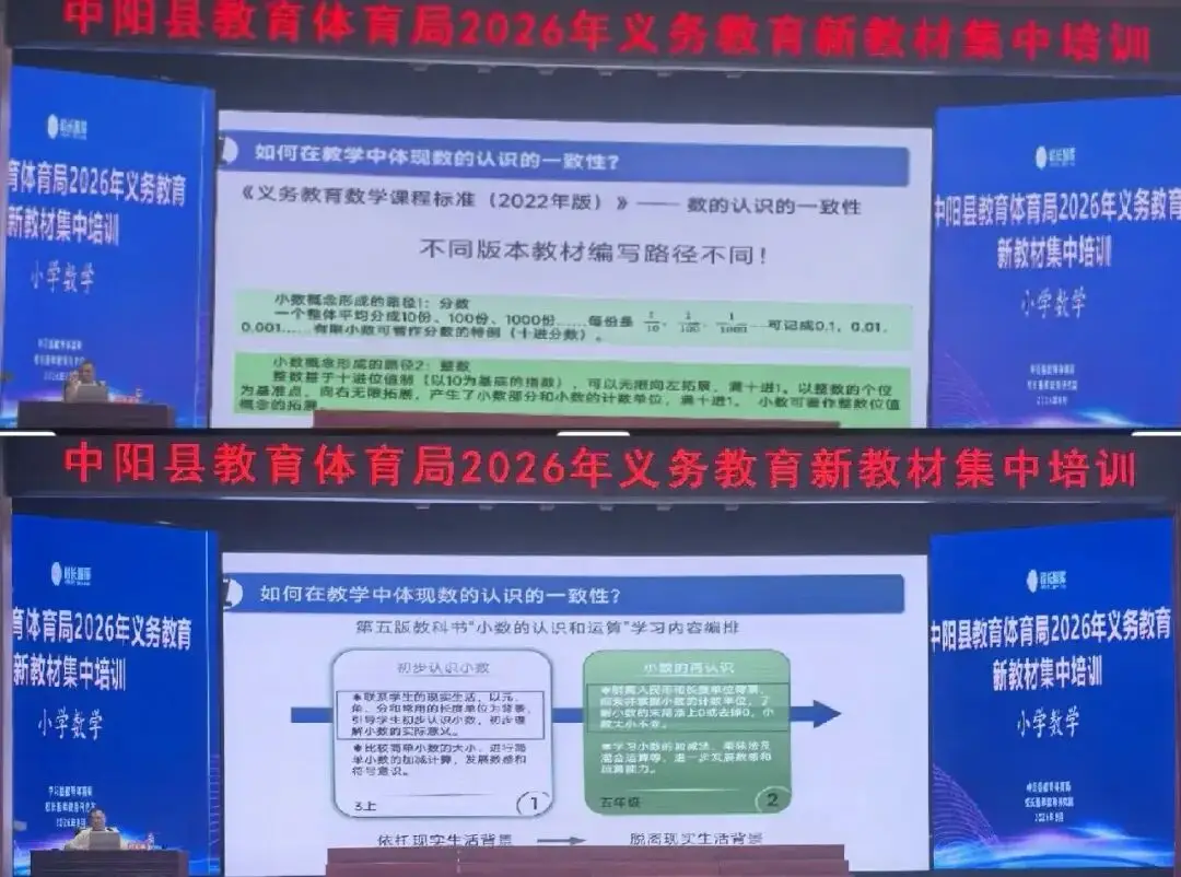 中陽縣教育體育局2026年義務教育新教材集中培訓紀實