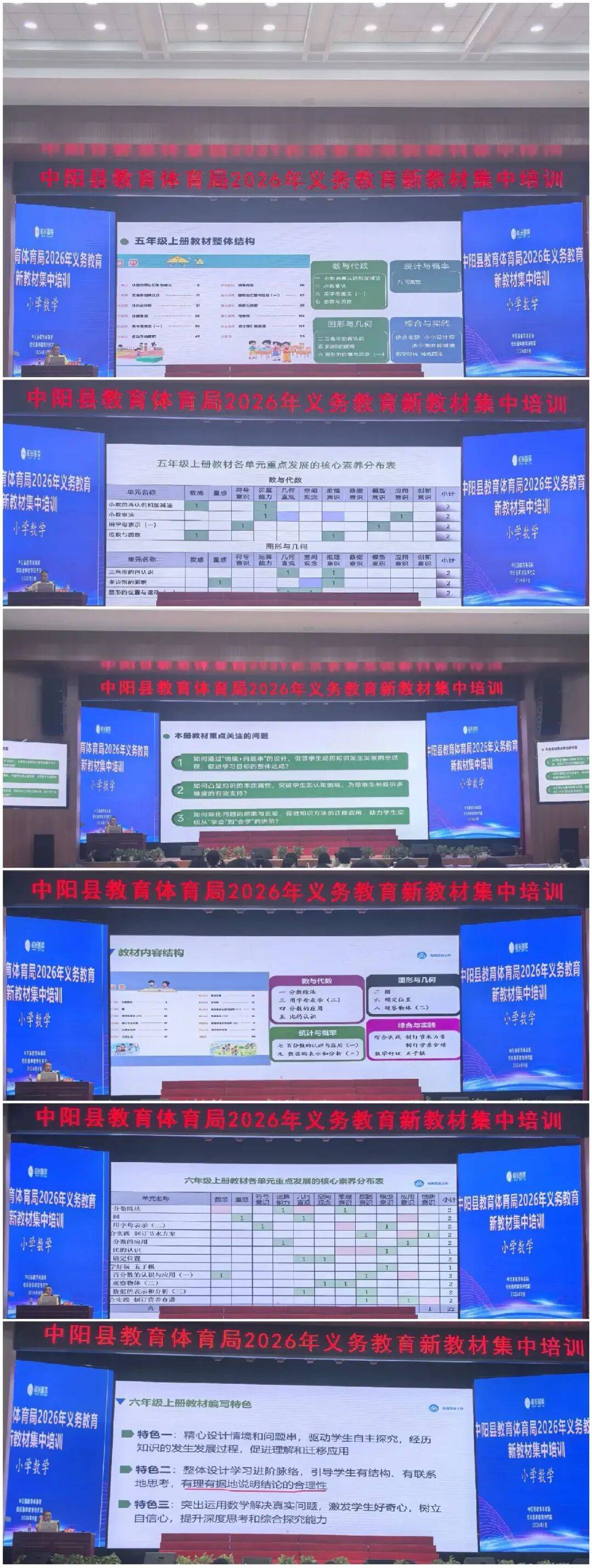 中陽縣教育體育局2026年義務教育新教材集中培訓紀實