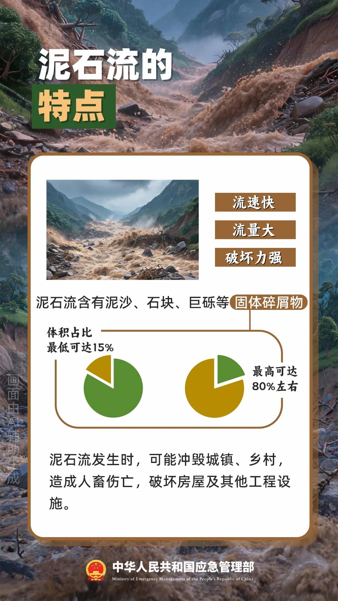 遇災不慌，科學避險保平安，這份泥石流避險指南請收藏→