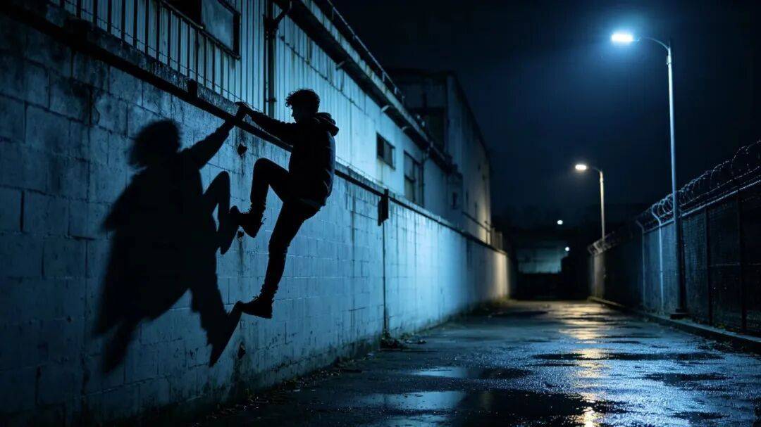 深夜翻進快遞站，竟是為了……